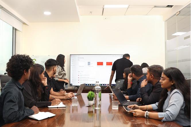 Team meeting discussion